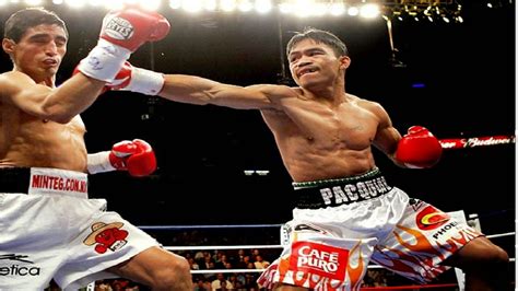 Erik Morales vs. Manny Pacquiao .